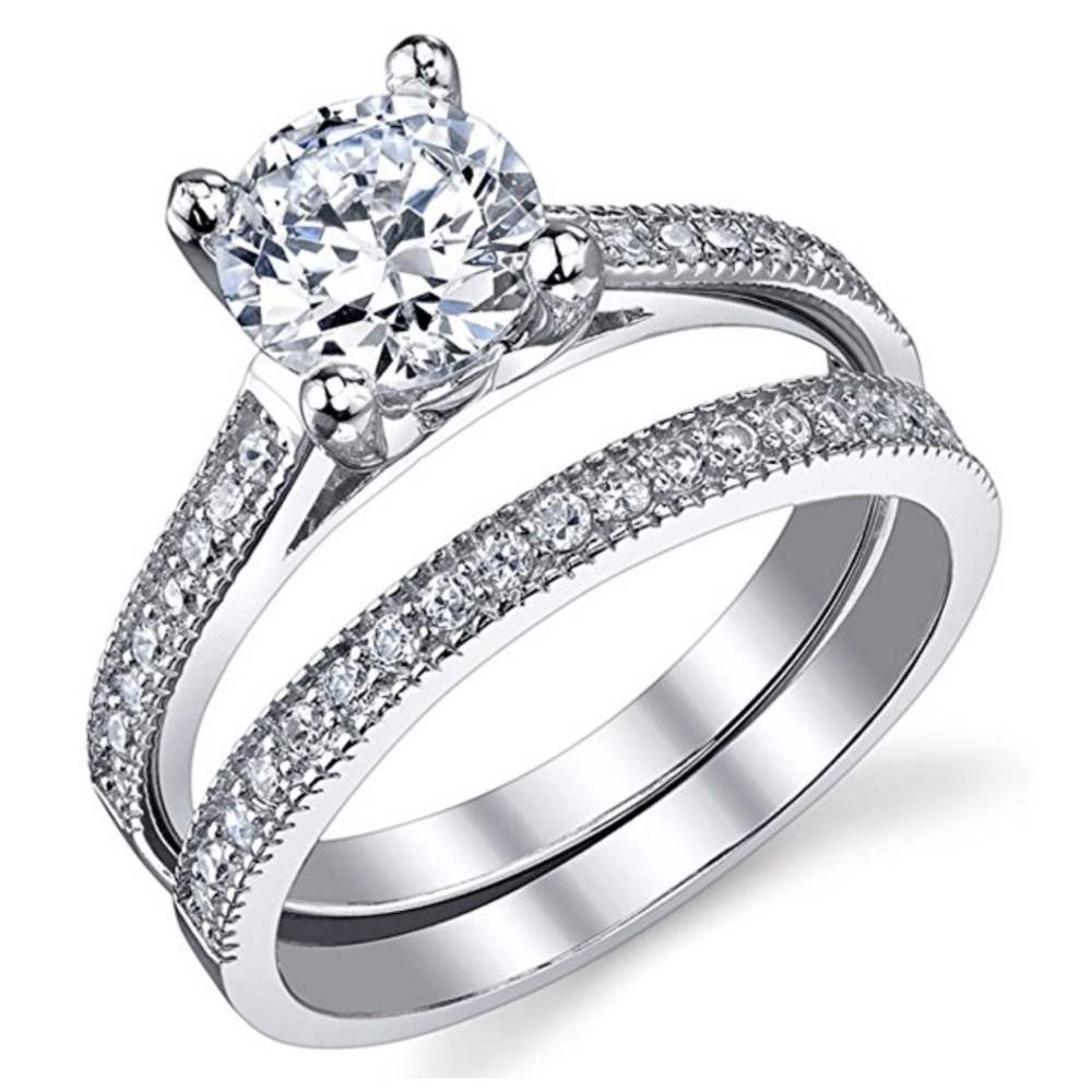 CZ ring set, size 6